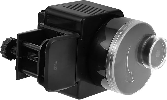 Happyyami Automatic Fish Feeder for Aquarium Electric Fish Food Feeding Tool with Timer and Betta Vacation Feeding Solution