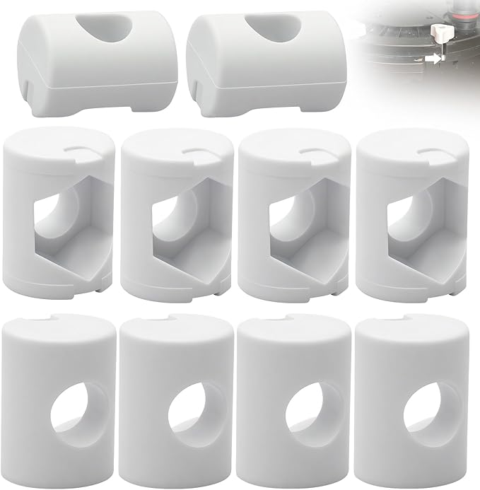 (10Pcs Lid Fastener Barrel Nuts Compatible with Fluval FX6 FX5 FX2 FX4 Canister Filters Replacement Parts, for Aquarium Filter Lock Nut Clamp Accessories