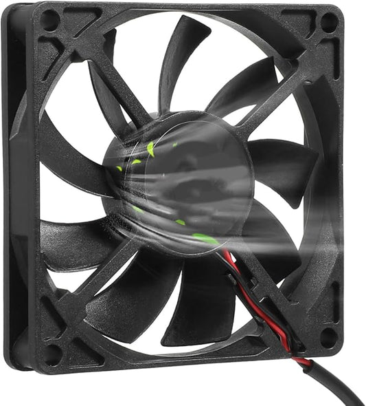 ULTECHNOVO Usb Exhaust Fan for Ecological Rainforest Landscape Tank Adjustable Timing Extractor Fan with Low Noise Ultra-Thin Ventilation for Aquarium Plant Growth 3.14X3.14X0.59 Inch
