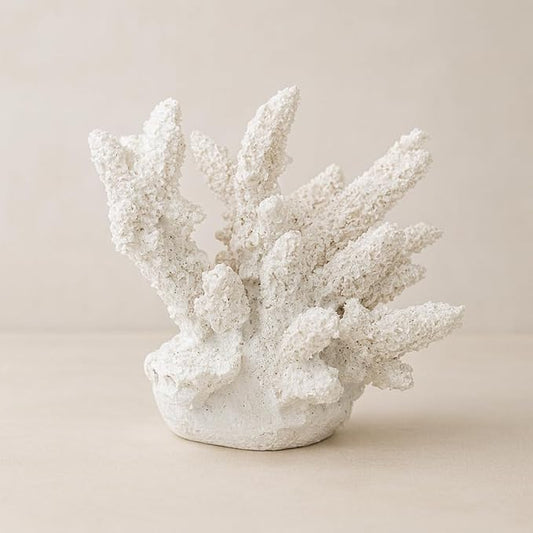 Large Aquarium Decor Coral Ornament Decorations Fish Tank Landscape, White Coral