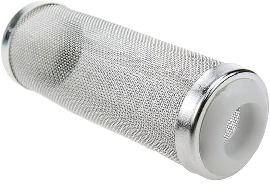 Xiaoyztan Aquarium Filter Cover,0.63 Inch / 16mm Stainless Steel Aquarium Filter Intake Cover,Shrimp Filter Guard Metal Fish Tank Filter Intake Strainer,Pack of 1