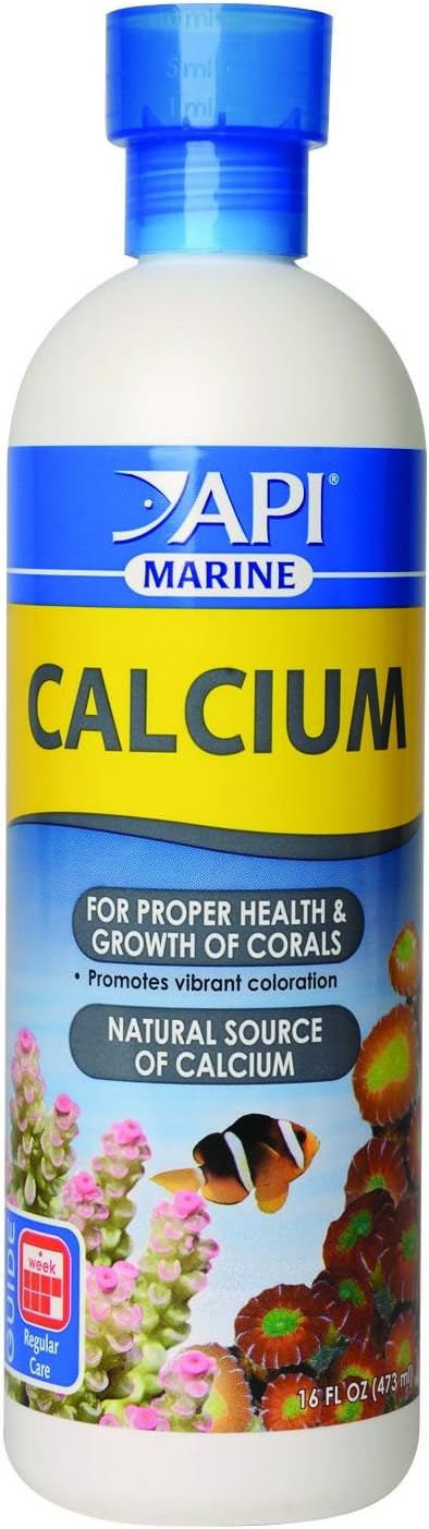 API MARINE CALCIUM Reef Aquarium Calcium Solution 16-Ounce Bottle