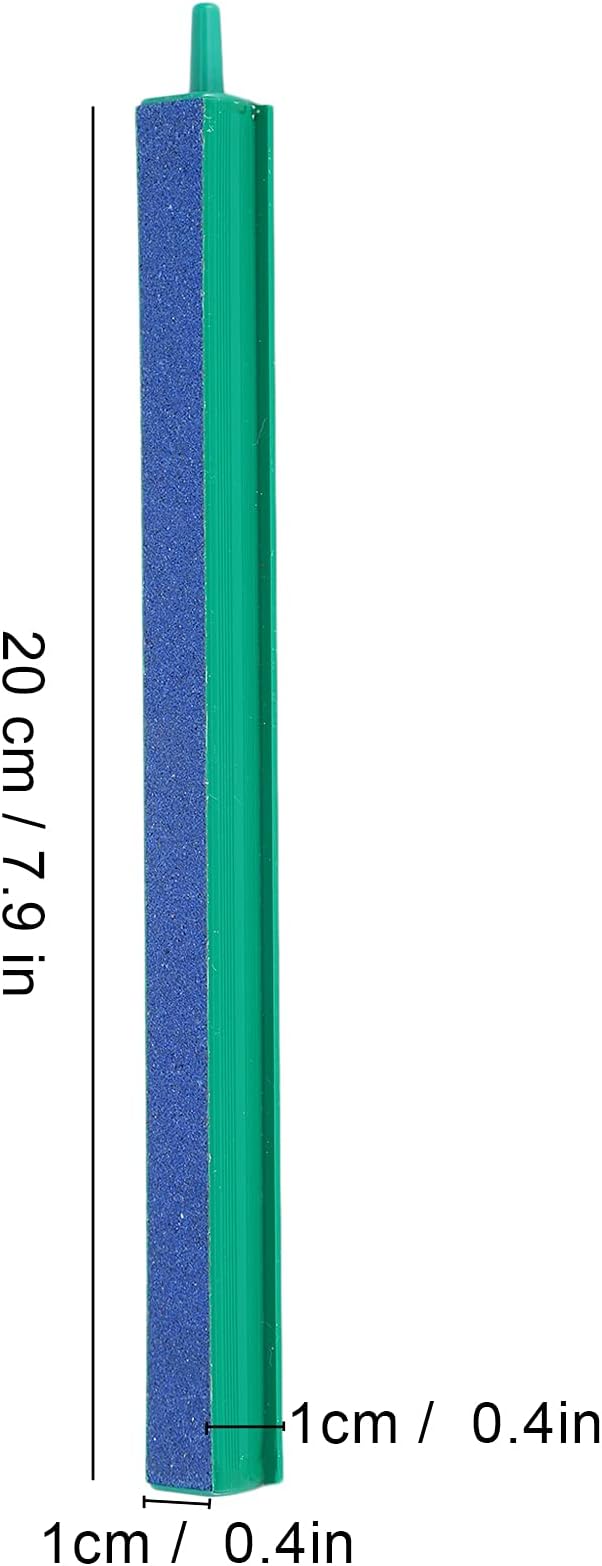 HEEPDD Air Stone Bar, Bubble Release and Heat Dissipation, 20cm Long for Fish Tank Oxygenation Air Stone Bar, Sand for Aquarium, Efficient Nan Aquarium Supplies (20cm / 7.9in Long)