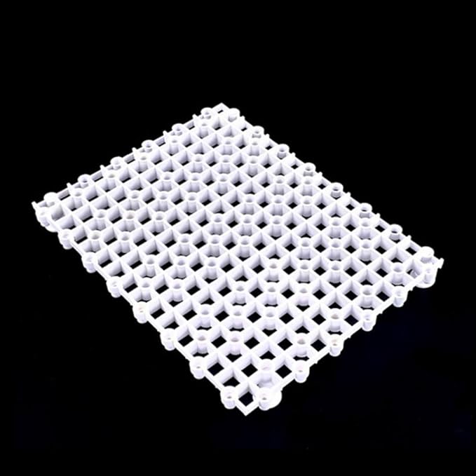 5 Pcs Aquarium Divider - Aquarium Board Fish Tank Divider with Feet Fish Tank Divider Board for Aquarium Breeding - White