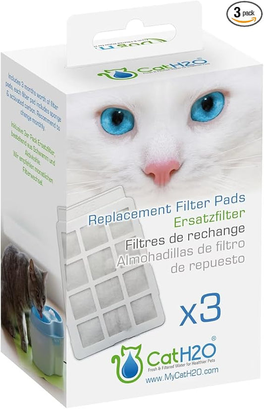 Cat H2O & Dog H20 3 Piece Replacement Filter Pads