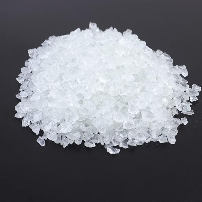 Cabilock 2pcs Glass Sand Decorative Micro Landscape and Fish Tank Sand for Aquariums Vases and Home Decor
