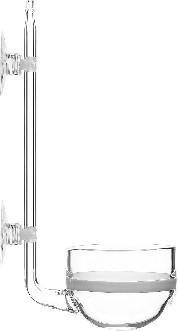 Music Glass CO2 Diffuser for Aquarium Plant (2'' for Tank Beyond 75 gallons)