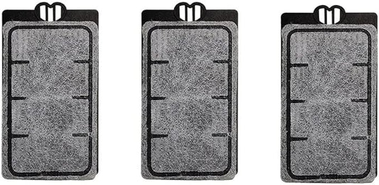 Aquarium Filter Cartridges Suit for 3.5W 280L/H Low-Water Fish Tank Filter Turtle Tank Reptiles Amphibians Frog Crab Cichlids Newt Filter Plate(Cartridges-3PCS)