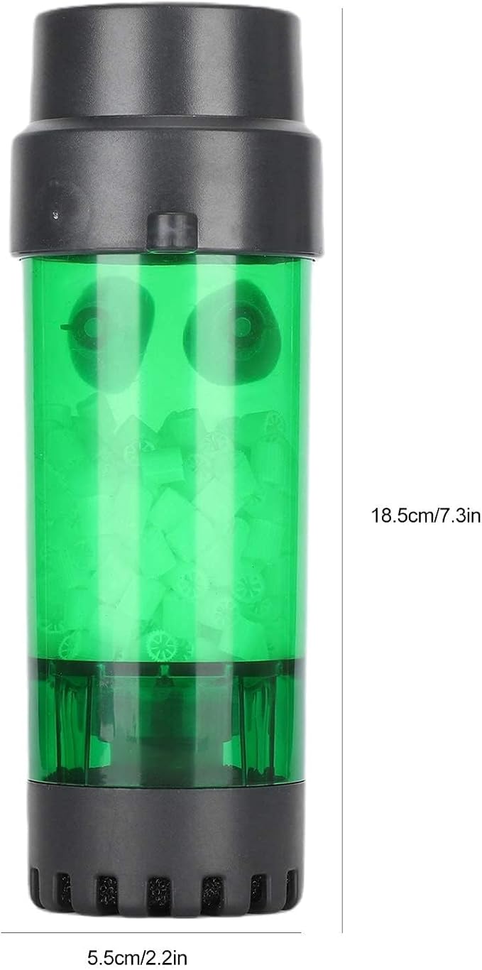 Zerodis Fluidized Bed Filter, Fish Bubble Media Filter Fish Cleaner Filter Aquarium Filter(Fluidized Bed LH300)