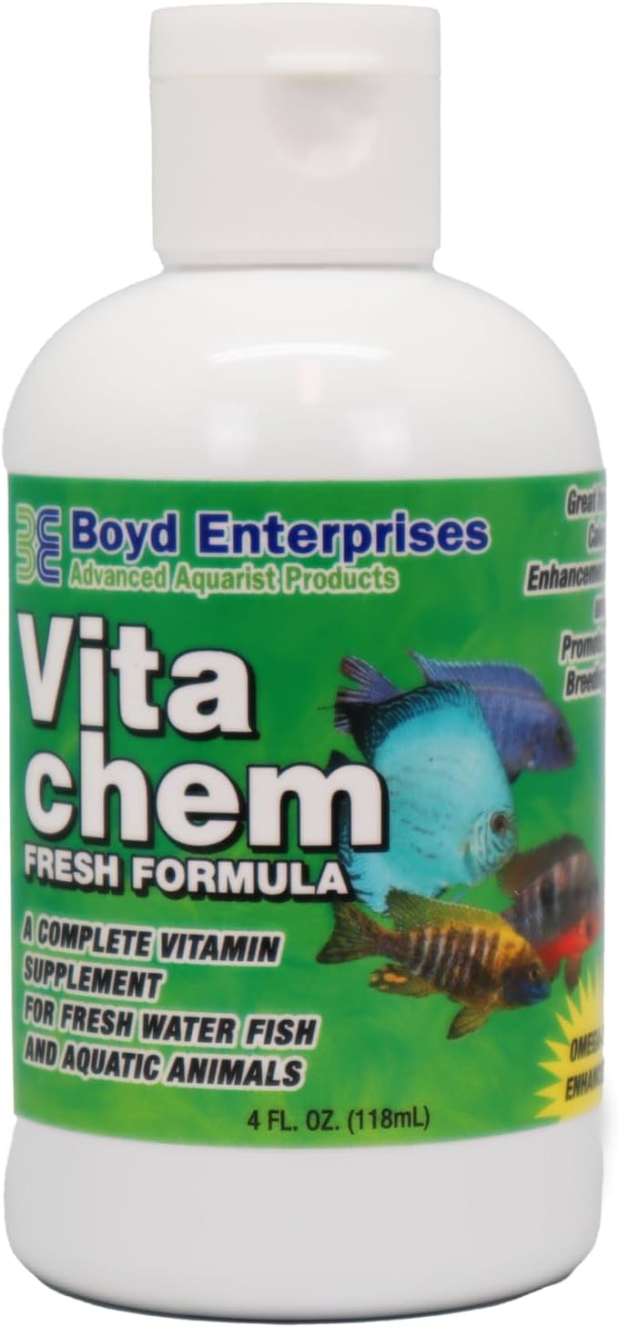 Boyd Enterprises ABE16708 Freshwater Vitachem for Aquarium, 4-Ounce