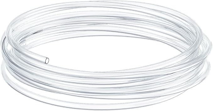 Pawfly Aquarium Airline Tubing 26 Feet Standard 3/16" Tubing for Fish Tank Air Pump Flexible Kink-Resistant Pure PVC Hose for Aquarium Garden Terrarium Pond
