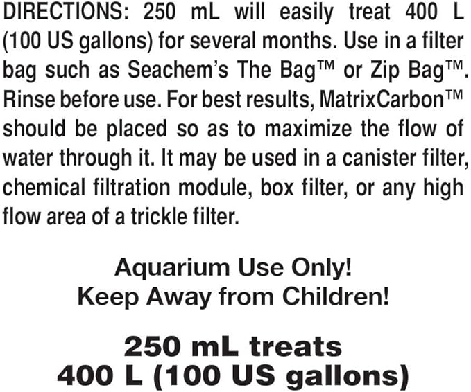 Seachem Matrix Carbon 250ml
