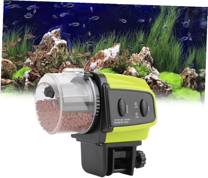 BESPORTBLE Aquarium Supplies Automatic Fish Feeder Koi Fish Food Feeder Intellectualized Control
