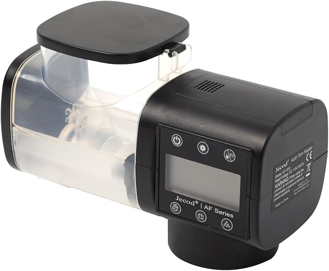 Jebao Automatic Fish Feeder for Aquarium, Battery-Operated (AF-500)