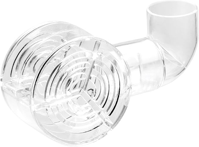 Aquario Neo Reliever - Freshwater Planted Aquarium Flow Controller for/fits Neo Flow Lily Pipes, Rimless Tank Water Flow Accessory - Large, 17mm ID for/fits 5/8"(16/22) Tubing