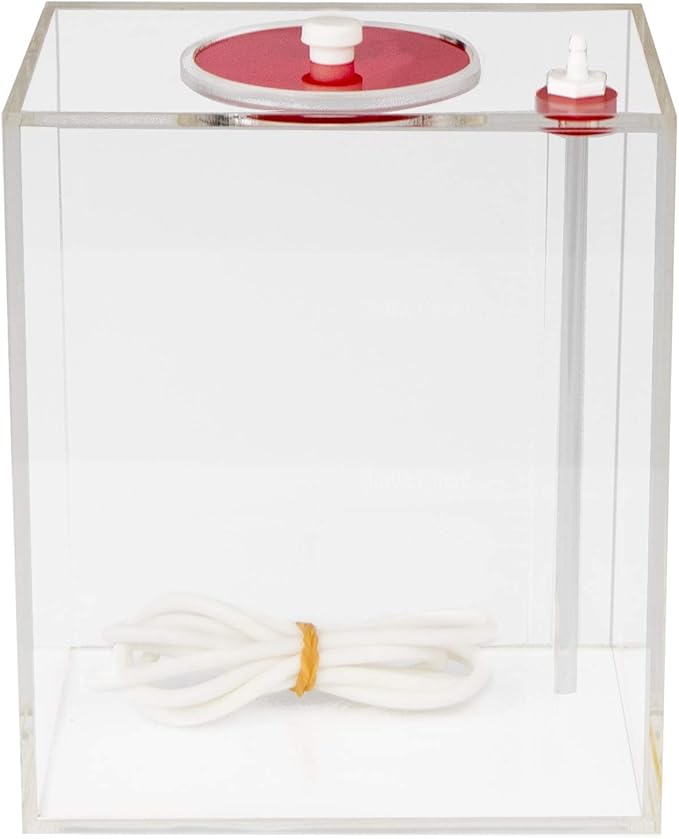 Aquarium Choice Acryli Made Liquid Storage Bucket Dosing Pump Reservoir Container (6.3 * 4.25 * 7.28 Inch;2500ml/2.5L)