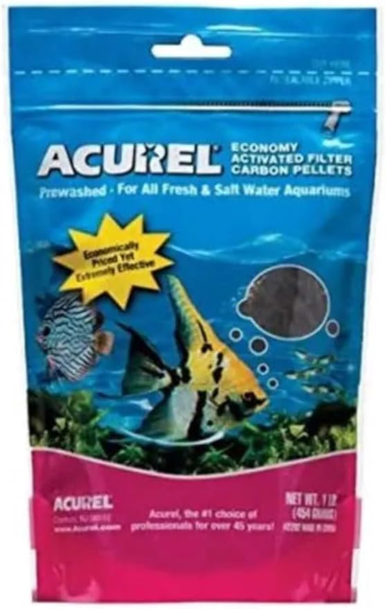 Acurel LLC Economy Activated Filter Carbon Pellets, 1 Pound