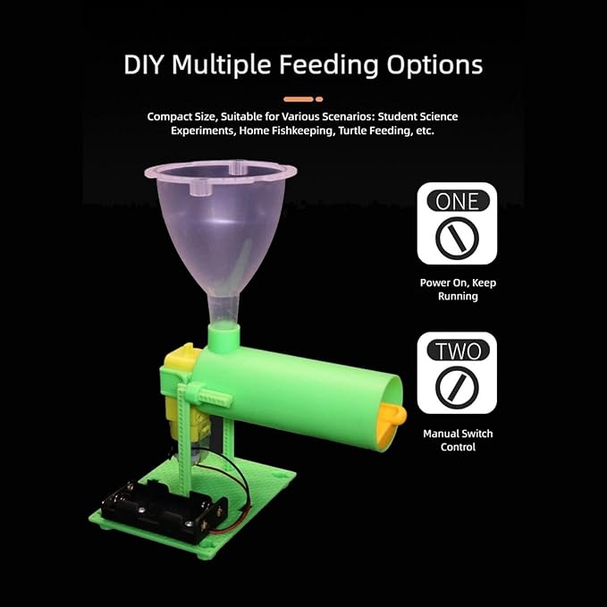 Multifunctional Automatic Fishes Feeders Aquariums Large Capacity Fishes Food Dispenser for Fish Turtles Bird Feeding Automatic Feeders