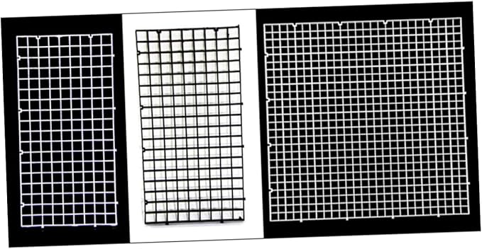 STOBOK 1 Set Fish Tank Divider Panel Aquarium Isolate Board Egg Crate Grid Divider Grid Bottom Drip Tray Cover with Suction Cup for Shrimp Breeding Transparent