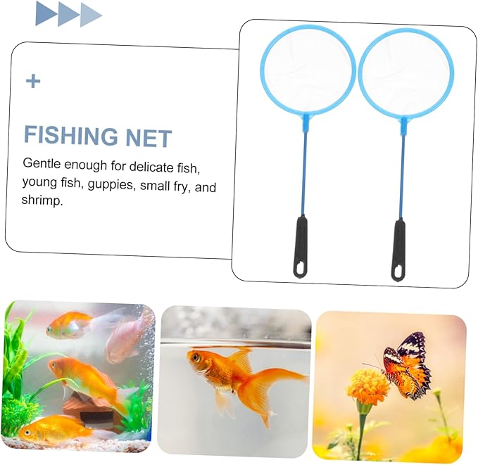 30pcs Brine Shrimp Fishing Net Fish Tank ing Landing Net Mesh Net Landing Net