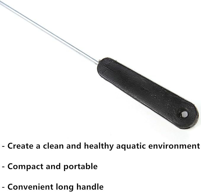 6 Piece Aquarium Fish Net for Fish Tank, Fine Mesh Skimmer Filter Quick Catching Net Long Handle for All Fish and Shrimp 10 Inches