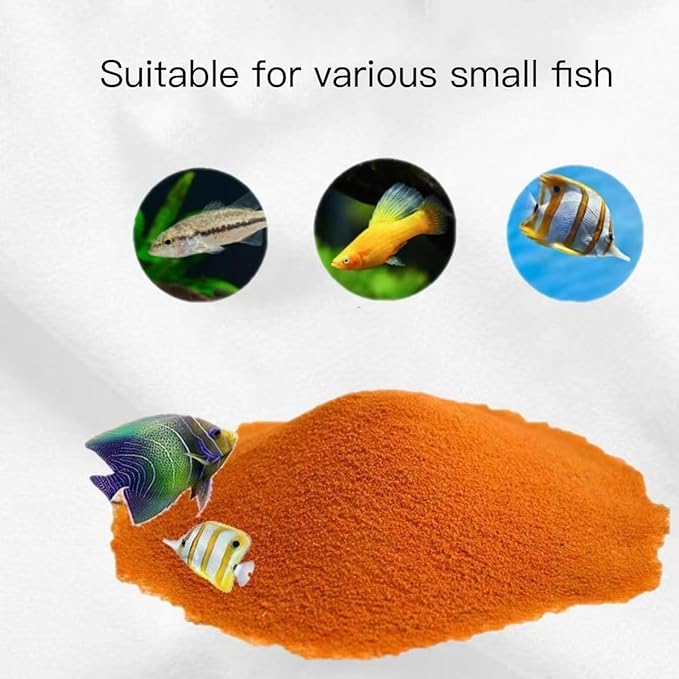YZHZOM 2pcs 1.76 oz Decapsulated Brine Shrimp Egg (Non-Hatching), 100% Natural Artemia Nauplii, High Protein Natural Food for Betta Guppy Discus Tropical Fish Saltwater & Freshwater Aquarium