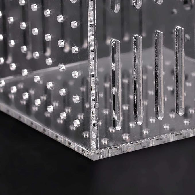 Strip Holes Design Adjustable Fishes Breeding Boxes, Aquarium Isolation Box, Fish Shrimp Clownfish for Preventing Fighting Fish Hatching Breeding