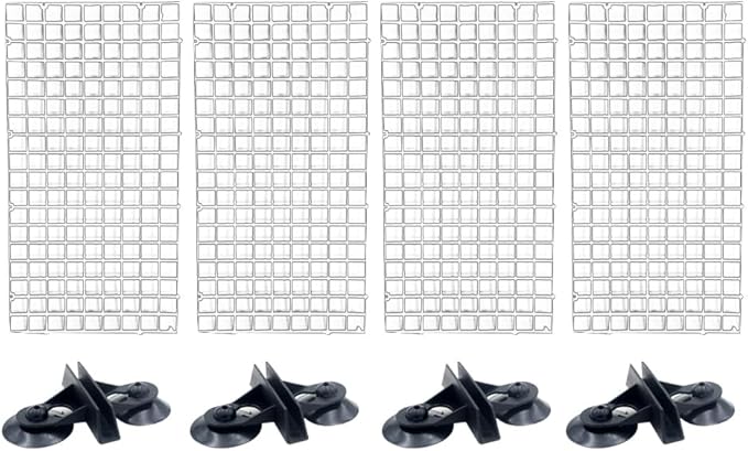 POPETPOP Plastic Grid 1 Set Plastic Fish Tank Trays 75 Gallon Aquarium Lid Aquarium Divider Fish Tank Supplies Splitter Partition Plate Dividing Line Water Tank Stitching Egg Crates