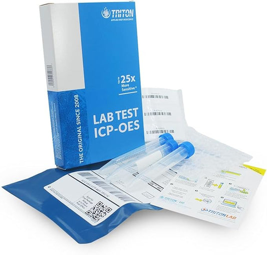 Triton Labs ICP-OES Water Test- Full Panel of 32 Elements - Saltwater Reef Testing Kit