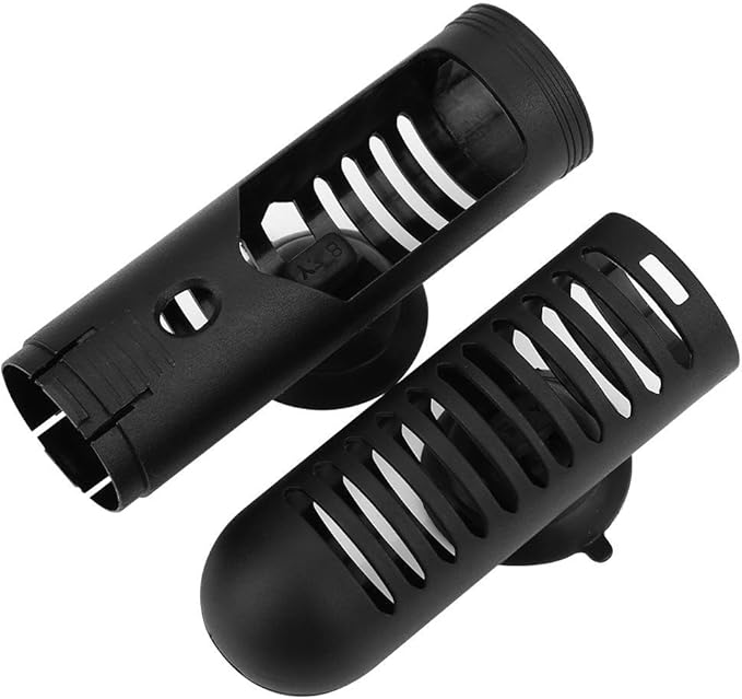Fdit Aquarium Fish Heater Protective Case Detachable Design Heater for Fish Water with Suction Cups(#0)