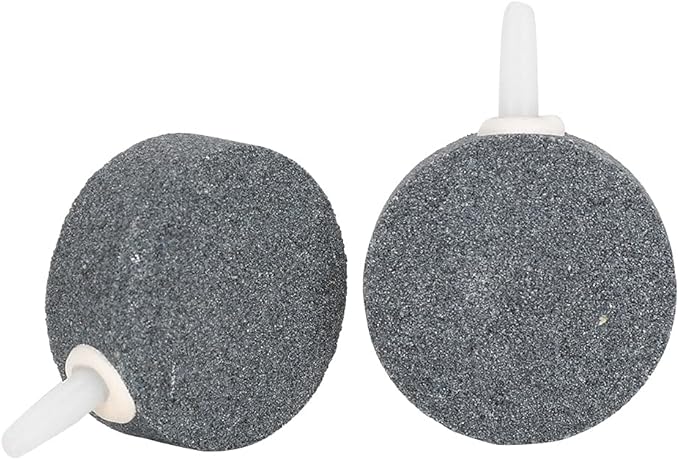 Generic Fish Tank Air Bubble Stone, Sturdy Durable Sand Aerator, Good Air Diffusion Oxygen Plate with 4cm Diameter, Ideal for Aquarium Oxygen Enhancement