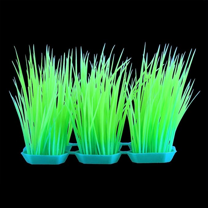 Underwater Treasures Glow Hair Grass - Green