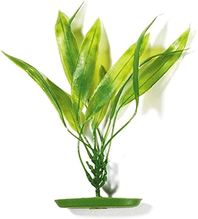 Marina Aquascaper Fish Tank Decorations, Amazon Sword Plant, 15-Inch