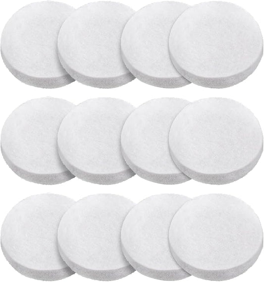 SaferCCTV 12Pcs Fine Filter Pads Water Polishing Pad Compatible with Fx4, Fx5, Fx7, Aquarium Filter Canister Filter Cotton Replacement Pad