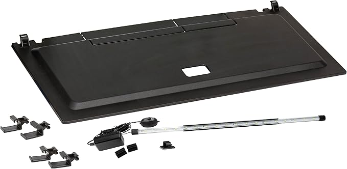 Tetra LED Aquarium Hood 30 in x 12 in, Low-Profile Fish Tank Cover with Hidden Lighting
