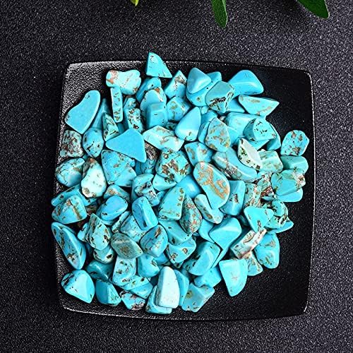 50/100g Natural Stones Gravel Crystals Chip Quartz Minerals Reiki Healing Tumbled Agates Specimen Gemstones Home Aquarium Decor (Color : Kallaite, Size : 100g)