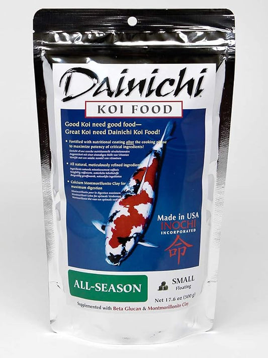 Dainichi KOI - ALL-SEASON (1.1 lb) Bag - Small Pellet