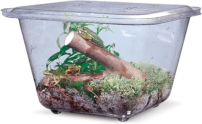 Aquarium/Terrarium, Plastic, 1 Gal