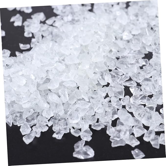 2pcs Glass Sand for Micro Landscape Aquarium and Decorative Vases Decorative Sand for Fish Tanks and Bottle Gardens