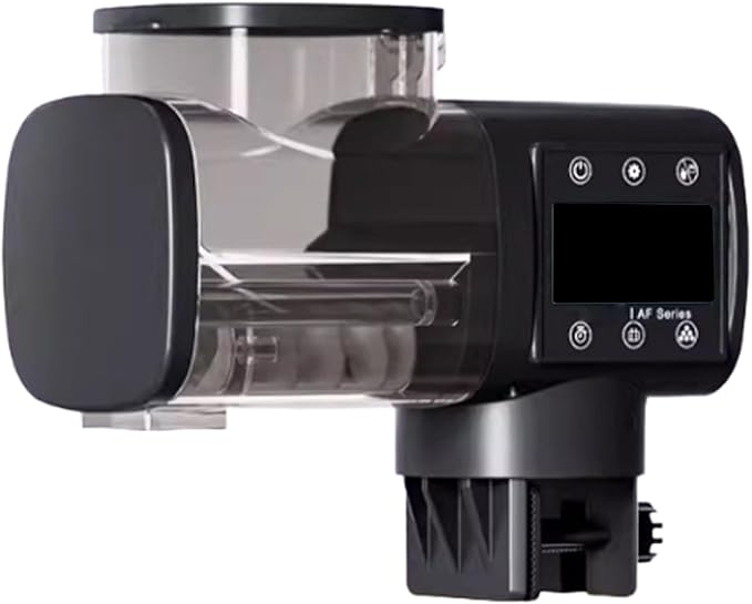 Automatic Fishtank Feeder Digital Timer Control Quiet Feeding Device for Feeding Easy Maintenances Large Capacity Fish Feeder