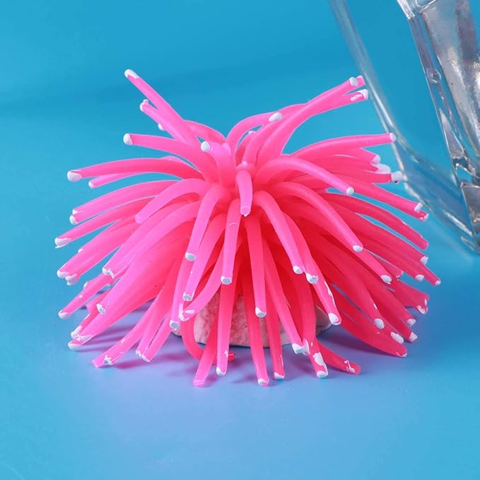 POPETPOP Pink Artificial Water Plants Fake Coral Aquatic Plant Fish Tank Aquarium Decoration