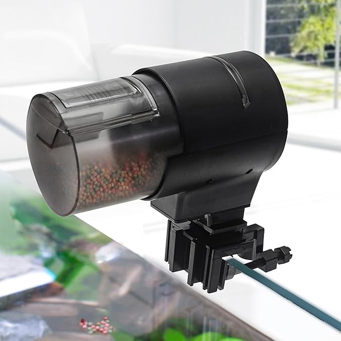 Large Capacity Aquariums Tanks Dispenser Automatic Fish Feeders for Various Aquariums Fish Tanks