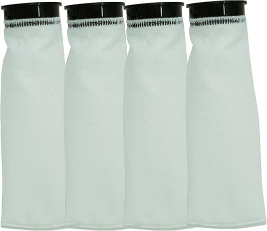 2.75 inch Filter Sock - 4 Pack Waterbox Compatible Cleaner with Black Rim; Eshopps Compatible; 225 Micron Filter Sock; Saltwater Aquarium Socks; Works with Freshwater and Saltwater