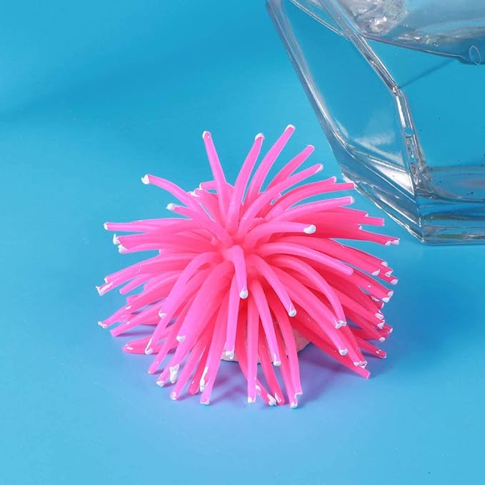 POPETPOP Pink Artificial Water Plants Fake Coral Aquatic Plant Fish Tank Aquarium Decoration