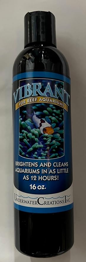 Vibrant Underwater Creations Reef Coral Aquarium AIgae EIiminater Fish Food (16 OZ ReefSAFE)
