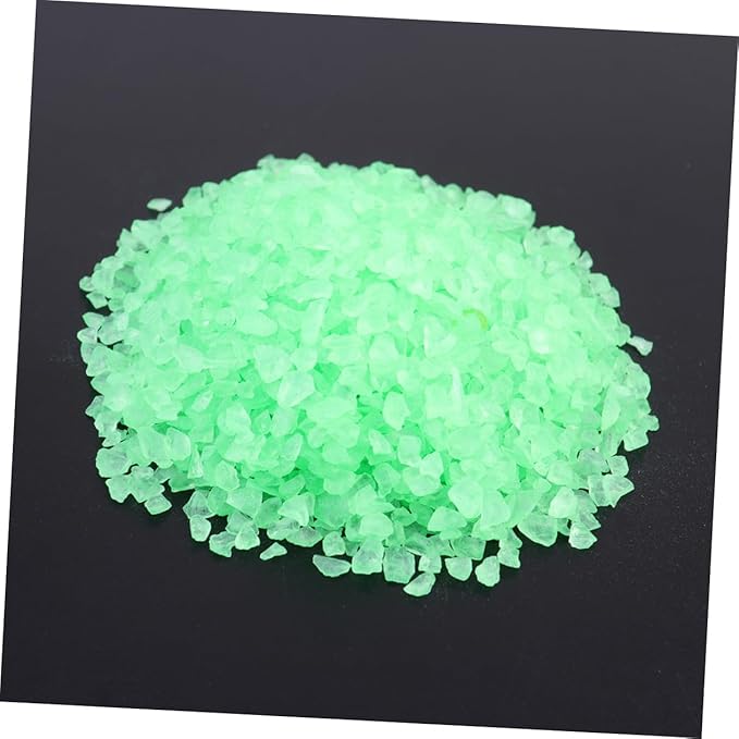 PRETYZOOM 2pcs Glass Sand for Crafts Coarse Sand for Fish Tank Decorative Micro Landscape