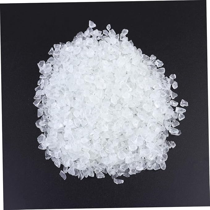 PRETYZOOM 2pcs Glass Sand Decorative Eco Sand for Micro Landscape Fish Tank and Vases for Aquariums and Craft Projects