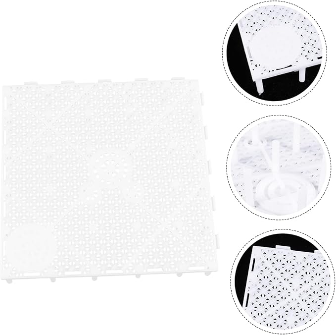 BESPORTBLE 10pcs Aquarium Filtering Plates Durable Sand Dividing Boards for Fish Tank Isolation Multi Design for Enhanced Water Permeability Easy DIY Setup for Optimal Aquascaping