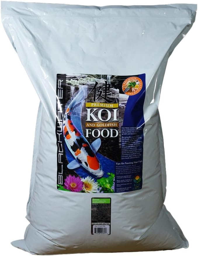 Blackwater Premium Koi and Goldfish Foods Maximum Growth Diet 20 lb. (Medium Pellets - 4.8mm)