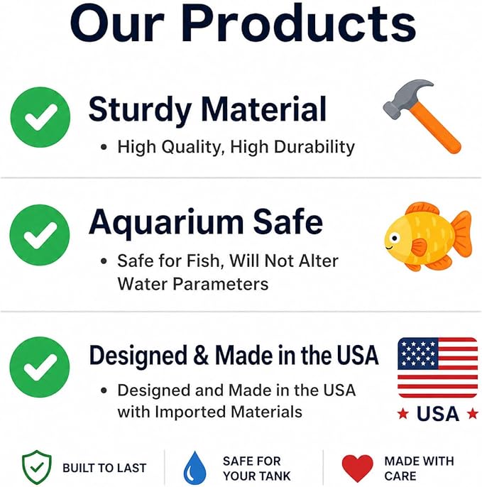 Lucky Critter Aquarium Underground Tunnel Cave Natural Curve | Viewing Fish & Shrimp Under Gravel Tunnel | Fish Tank Decor Decoration Hideout Perfect for Corydora Catfish, Kuhli Loach, Pleco